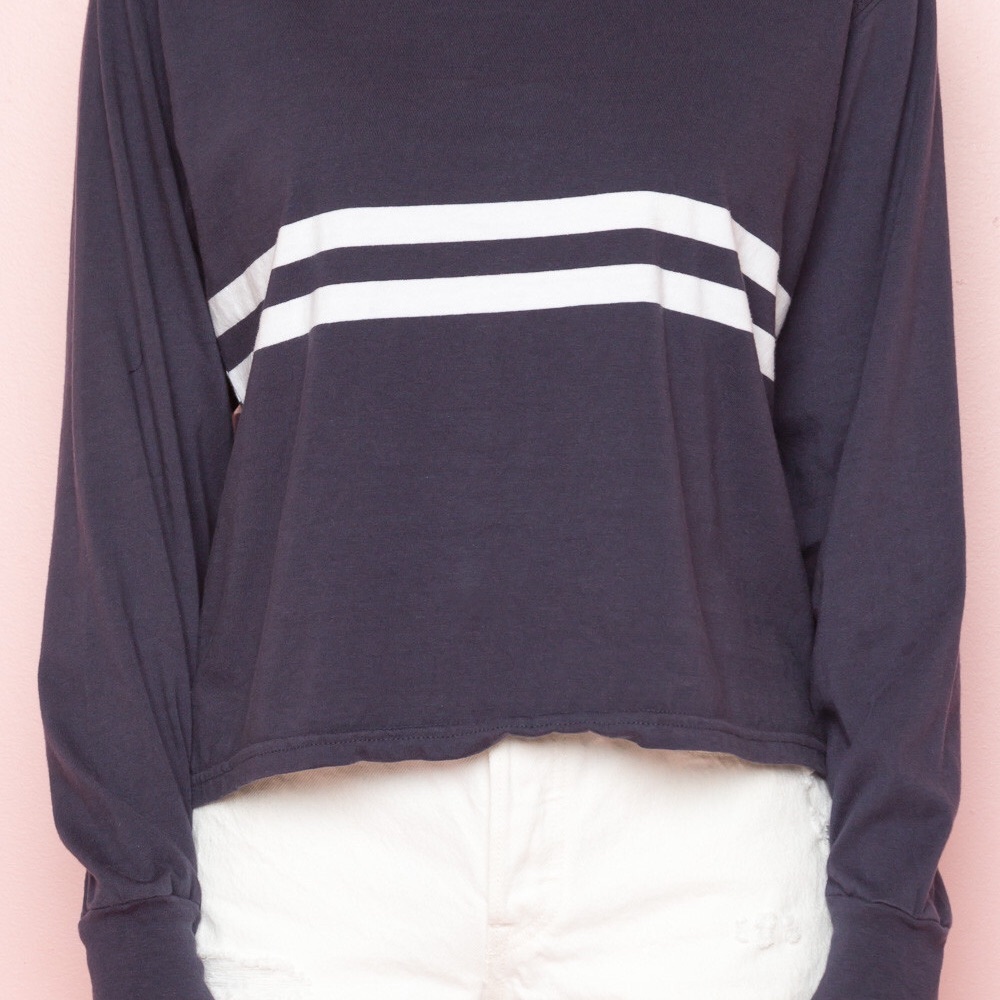 Brandy Melville Navy Blue Acacia Top - Picture 3 of 3